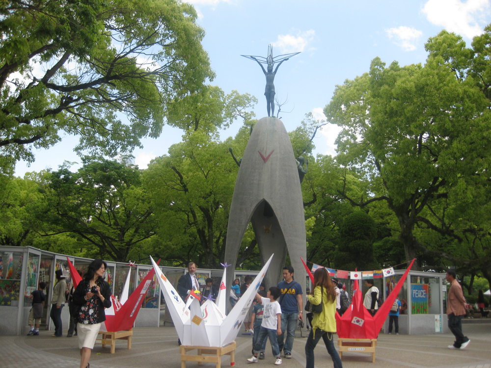 Sadoko Statue in Hiroshima