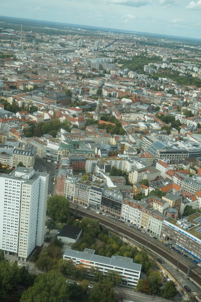 Biew from the Top of Berlin Tower