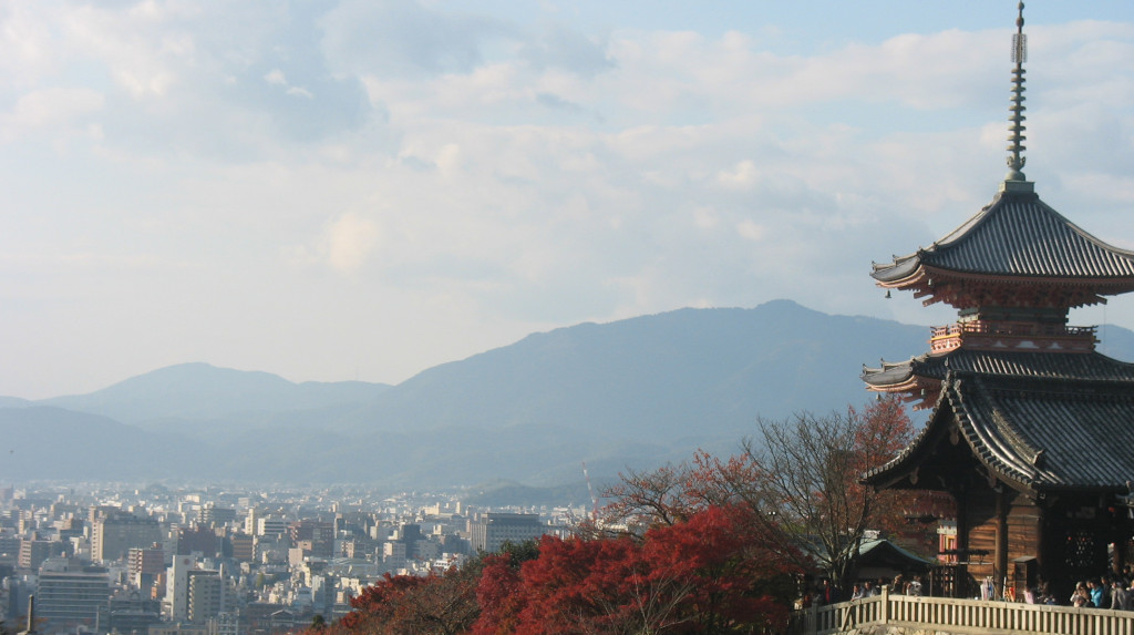 View from Kiyomizu Temple