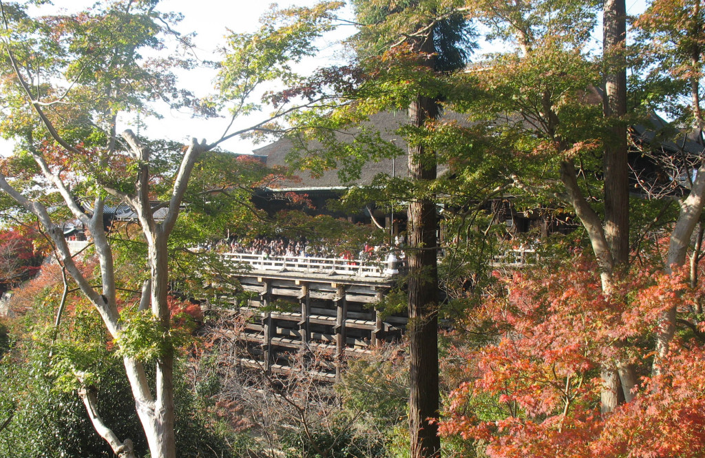 Kiyomizu Temple in Fall