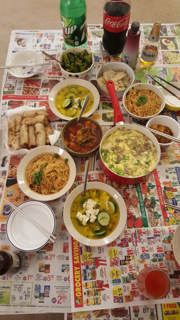 Chinese New Year 2016 Feast