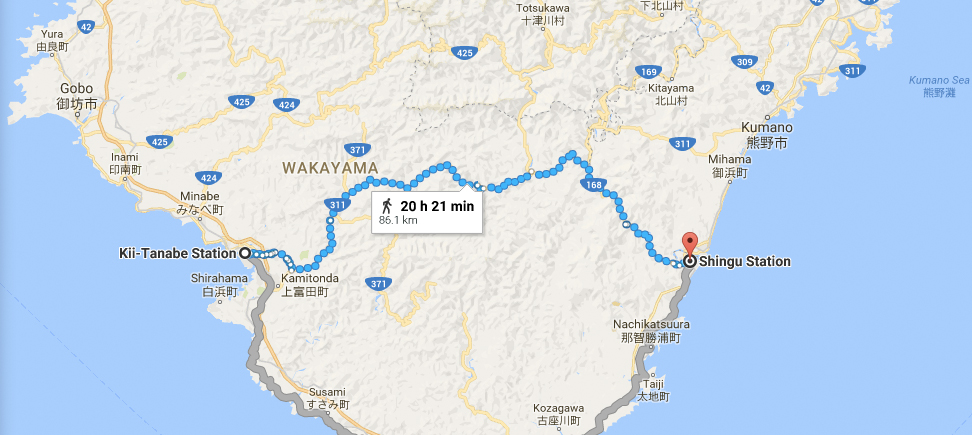 wakayama map